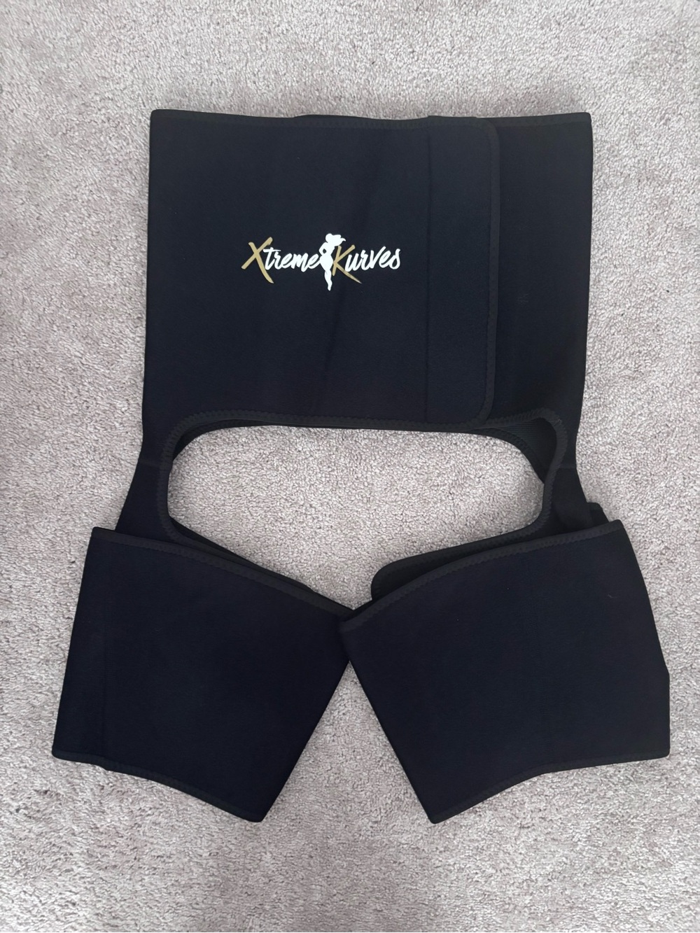 Black Waist & Thigh Trimmer